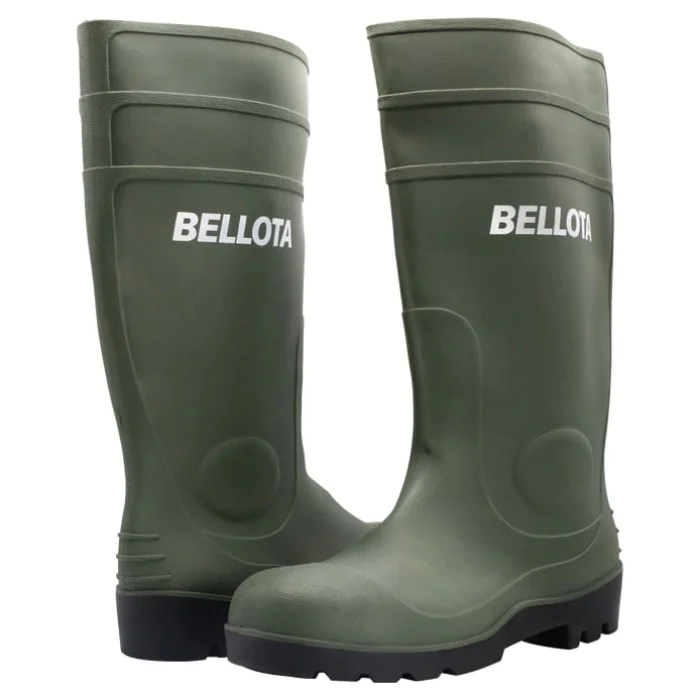 Bota de seguridad PVC S5 Verde