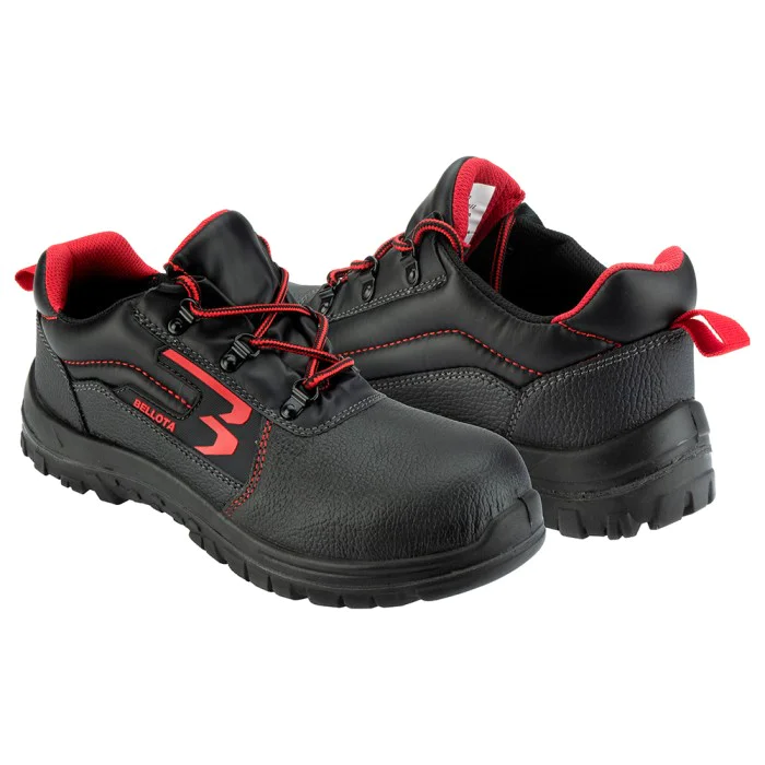 Nuevo Zapato de seguridad clásico S3 de piel negra