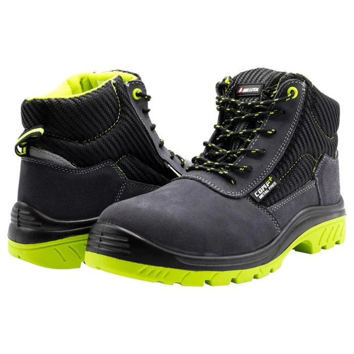 Bota de segurança de Pele não Metal Comp+ S1P
