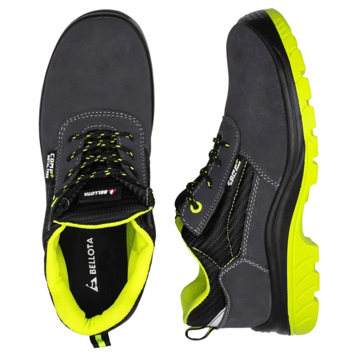 Zapato de seguridad de piel Comp+ S1P